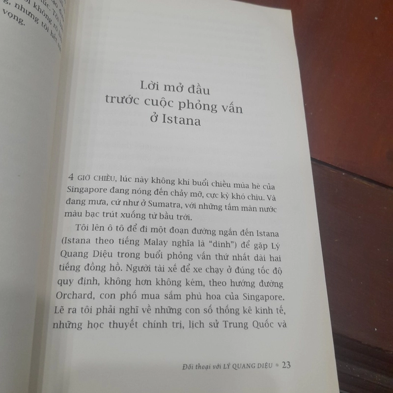 Đối thoại với LÝ QUANG DIỆU: Cách thức xây dựng một quốc gia 477987