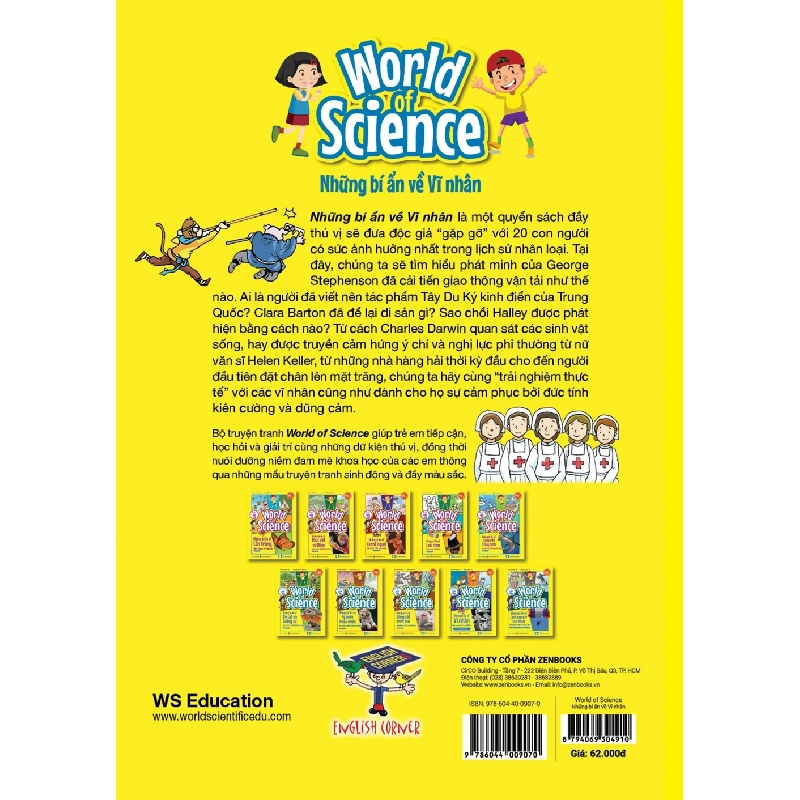 Làm Bạn Với Khoa Học - World Of Science - Những Bí Ẩn Về Vĩ Nhân - Karen Kwek 298280