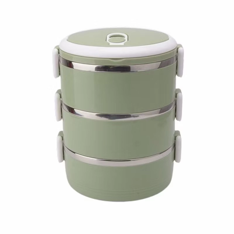 Hộp cơm giữ nhiệt ruột inox, cà mơn đựng cơm 4 tầng 496960