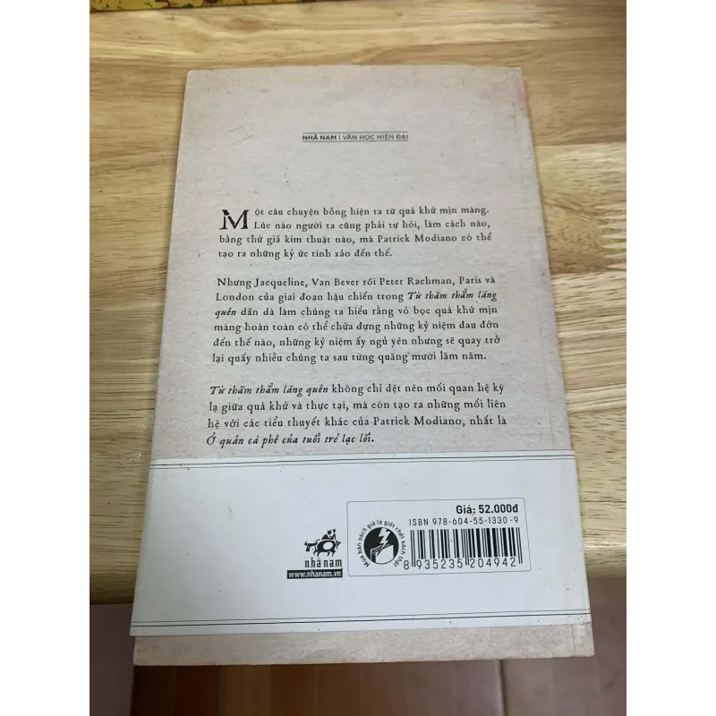 Từ Thăm Thẳm Lãng Quên - Patrick Modiano 705052