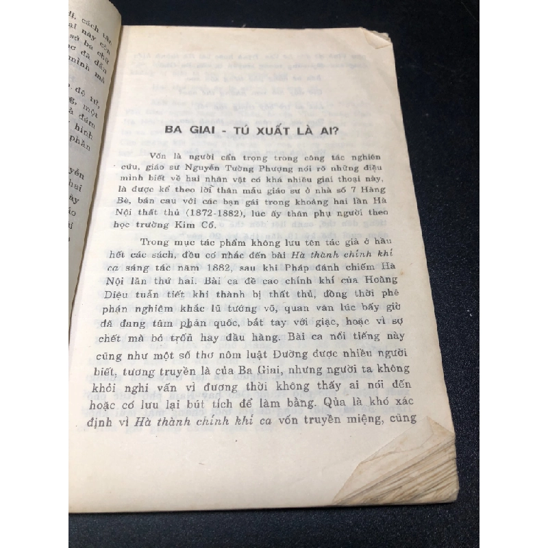 Truyện Ba Giai Tú Xuất Lữ Huy Nguyên 1996 ố vàng bẩn bìa tróc gáy new 70% HPB.HCM0601 văn học 58832