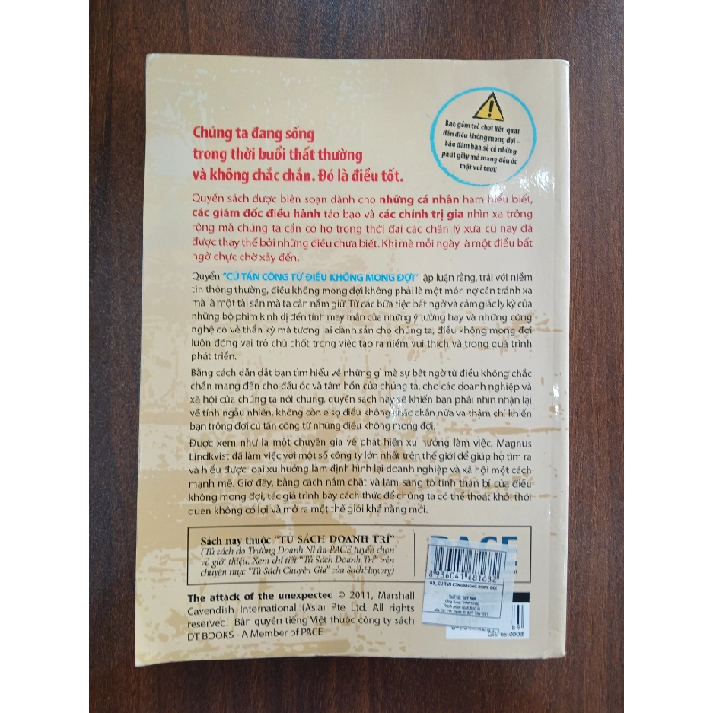 Cú Tấn Công Từ Điều Không Mong Đợi - Magnus Lindkvist 540054