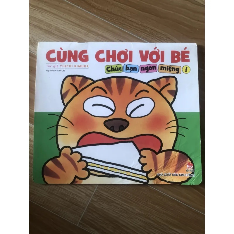 Sách tương tác- Cùng chơi với bé - Chúc bạn ngon miệng 1004003
