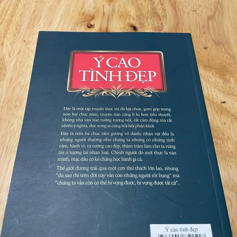 II Sách Kỹ Năng: Ý Cao Tình Đẹp - Nguyễn Hiến Lê (Tuyển Dịch) - 2016 473382