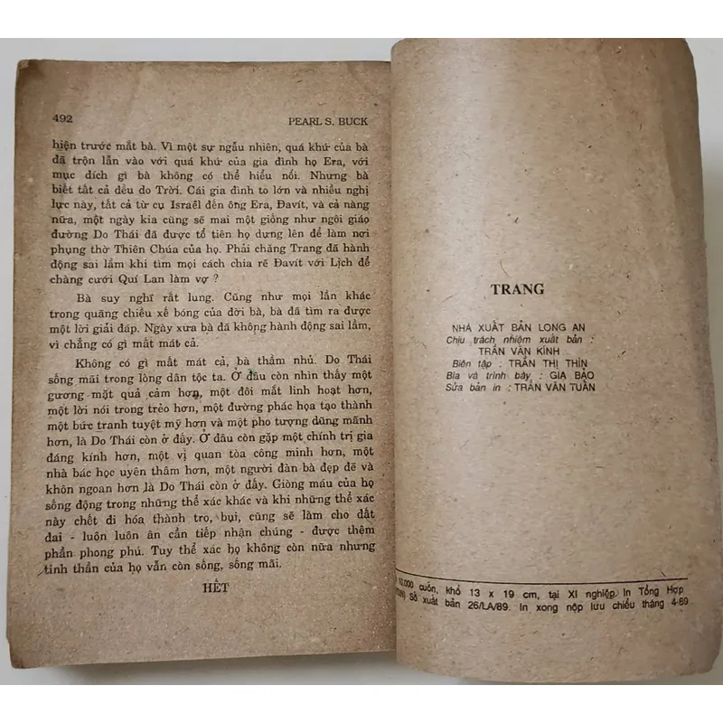 Tiểu thuyết TRANG - Pearl Buck 703879