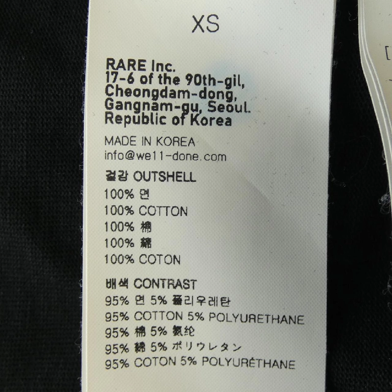 Áo thun WE11DONE - Hàng hiệu Authentic 894359