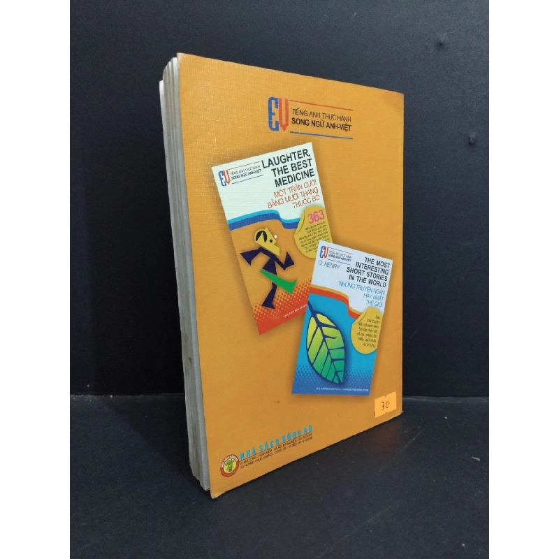Laughter, the best medicine một trận cười bằng mười thang thuốc bổ (sách song ngữ Anh- Việt) mới 80% bẩn bìa, có mộc đỏ 2004 HCM1712 VĂN HỌC 918234