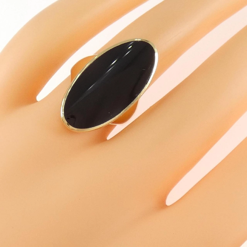 Nhẫn Onyx K18YG 668118