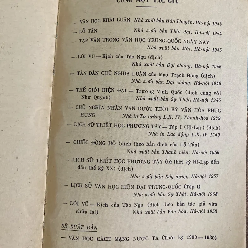 Nhật Xuất (Mặt trời mọc)- Tào Ngu, Đặng Thái Mai dịch  1025460