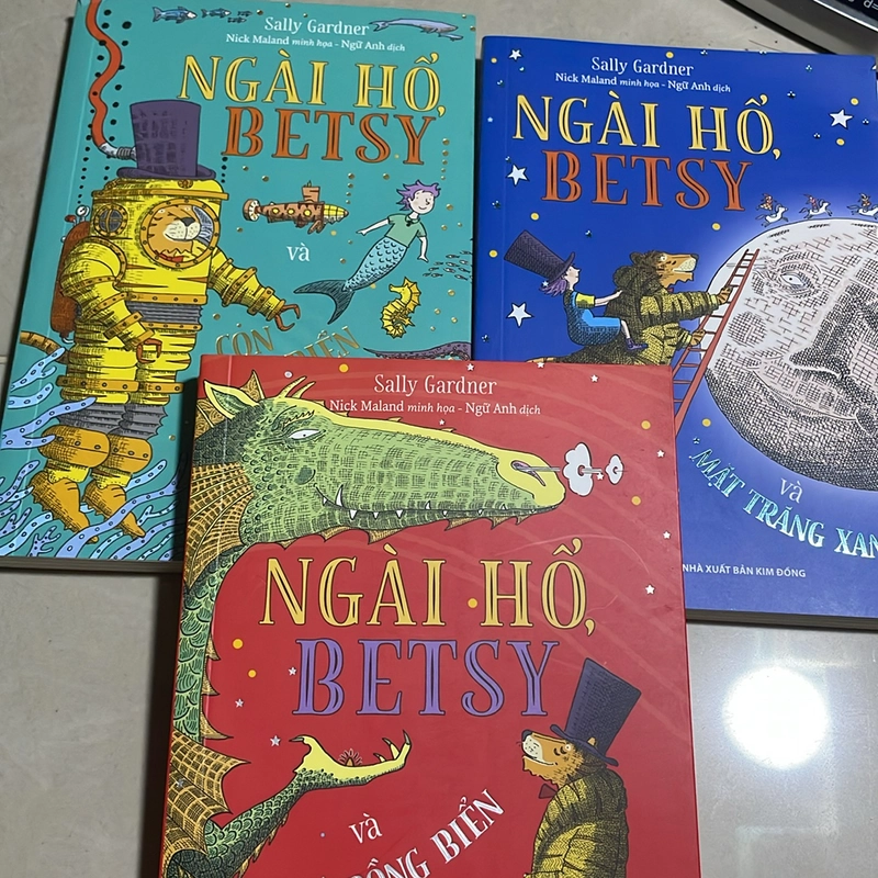 Ngài hổ Betsy - Sally Gardner 527939