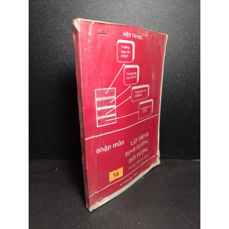 Dự án VIE / 88 / 035 nhập môn lập trình định hướng đối tượng mới 70% ố vàng rách gáy 1991 Đặng Văn Hưng HCM2103 GIÁO TRÌNH, CHUYÊN MÔN 918700