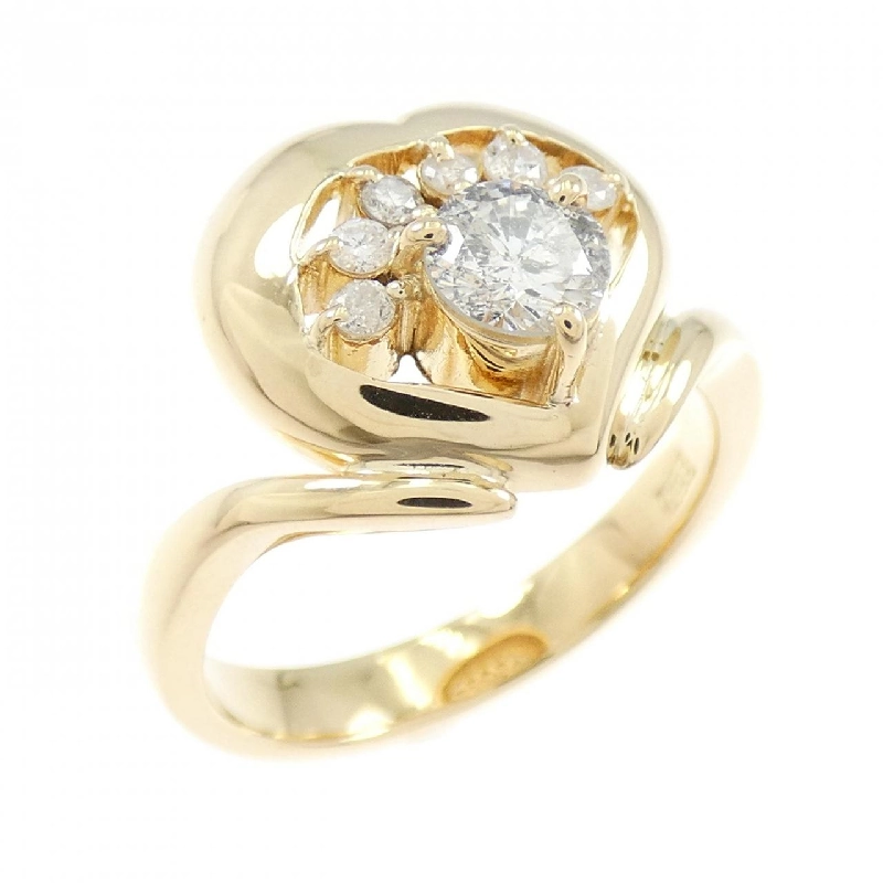 Nhẫn kim cương K18YG - Hàng hiệu Authentic 850792