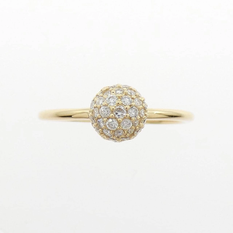 Nhẫn kim cương Pavé K18YG 0.30CT - Hàng hiệu Chính hãng 851704