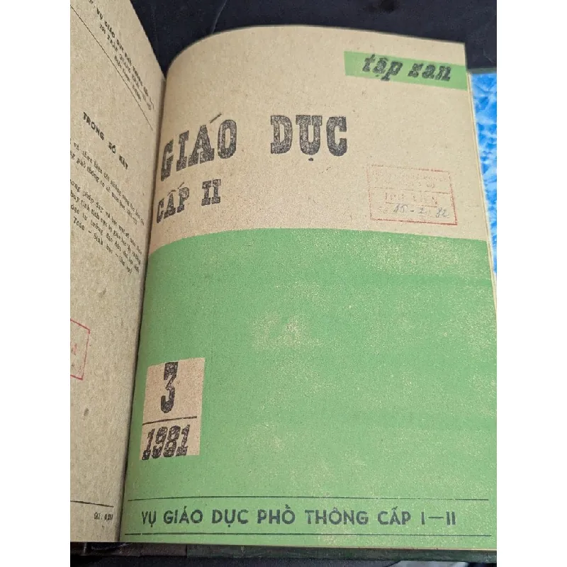 Tập san giáo dục cấp 1 + cấp 2 - các năm 1979,1980,1981 ( tổng cộng 25 số ) 590920