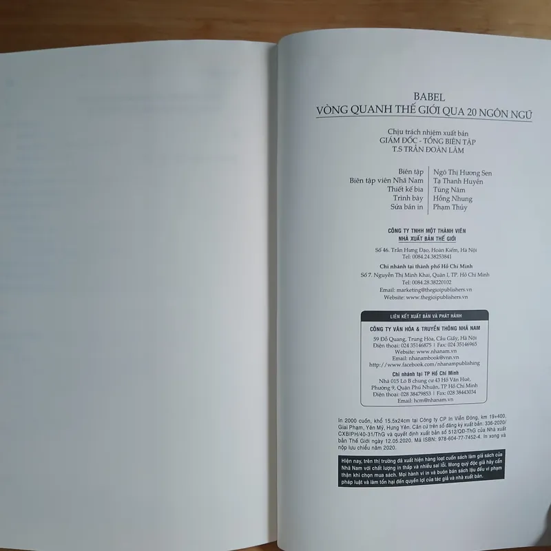 BABEL: Vòng Quanh Thế Giới Qua 20 Ngôn Ngữ - Gaston Dorren 675172
