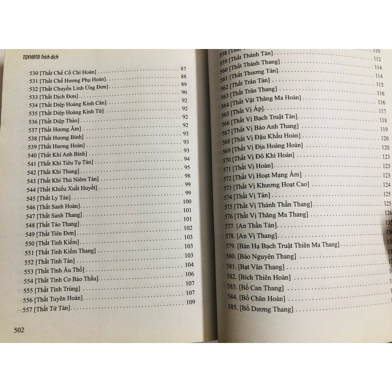 PHƯƠNG DƯỢC ĐÔNG Y TRUNG QUỐC Y HỌC ĐẠI TỪ ĐIỂN TRÍCH DỊCH (t2) 470557