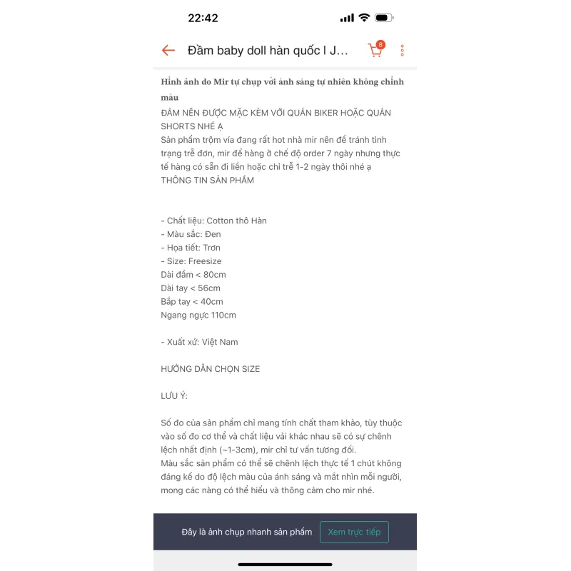 Đầm baby doll hàn quốc | JENIE DRESS | mir.byhi 753086