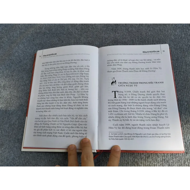 ĐỒNG CHÍ NGUYỄN LAM: BÍ THƯ THỨ NHẤT ĐẦU TIÊN CỦA ĐOÀN THANH NIÊN CỘNG SẢN HỒ CHÍ MINH 568186