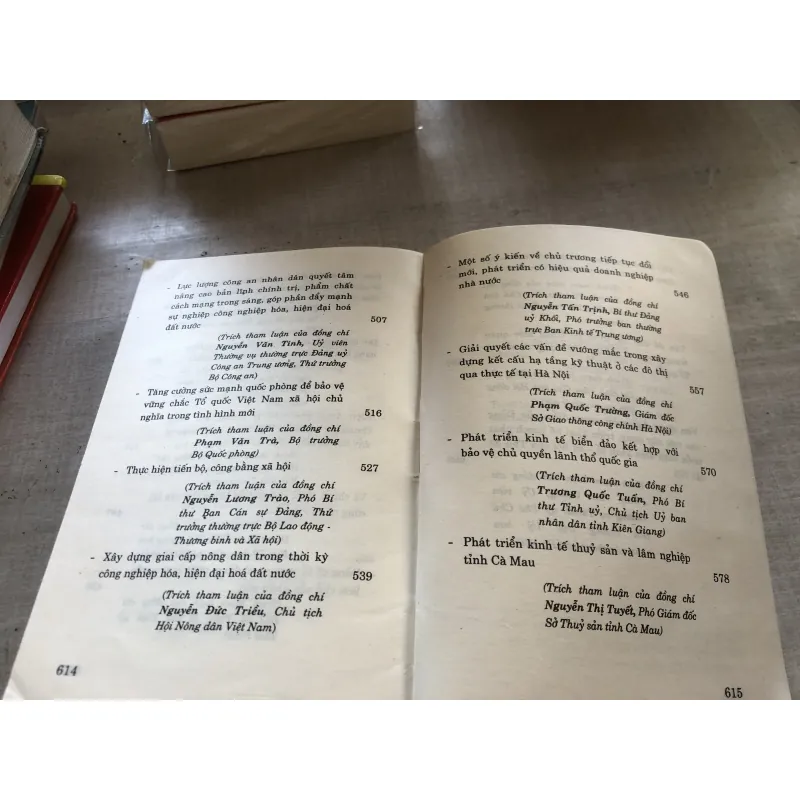 Tham luận tại Đại hội đại biểu toàn quốc lần thứ IX 781978