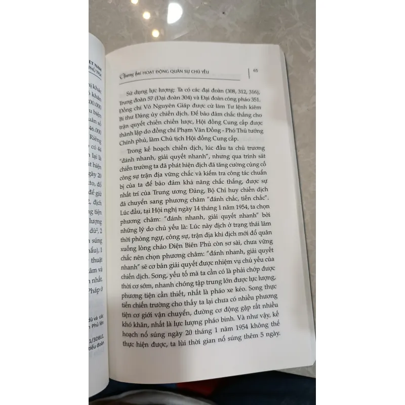 NGHỆ THUẬT QUÂN SỰ VIỆT NAM TỪ SAU CHIẾN DỊCH BIÊN GIỚI ĐẾN CHIẾN DỊCH ĐIỆN BIÊN PHỦ 732930