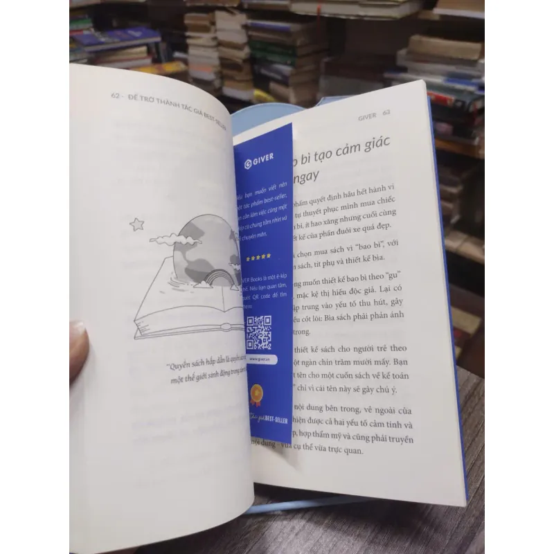 Sách: Để trở thành tác giả Best - Seller - Đội ngũ Giver – Trần Thanh Phong (A2) 590014