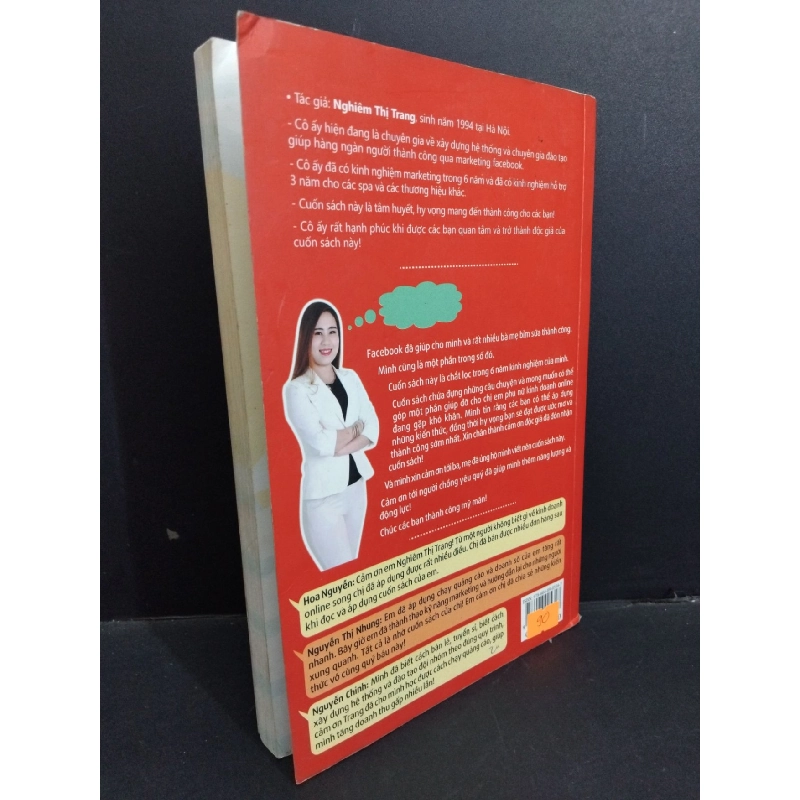 Bùng nổ doanh số qua facebook mới 80% ố có viết nhẹ vào sách 2019 HCM2811 Nghiêm Thị Trang MARKETING KINH DOANH 918125