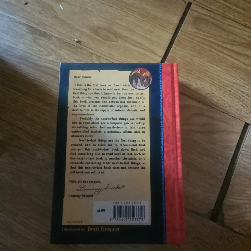 A series of unfortunate events the  penultimate peril book 12 (bìa cứng) Giá 30k  603981