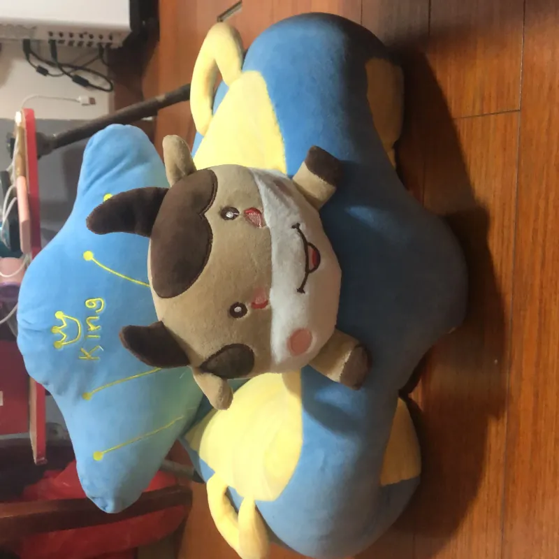 Ghế bông tập ngồi hình bò sữa cho bé từ 6 tháng còn khá mới !!! 753266