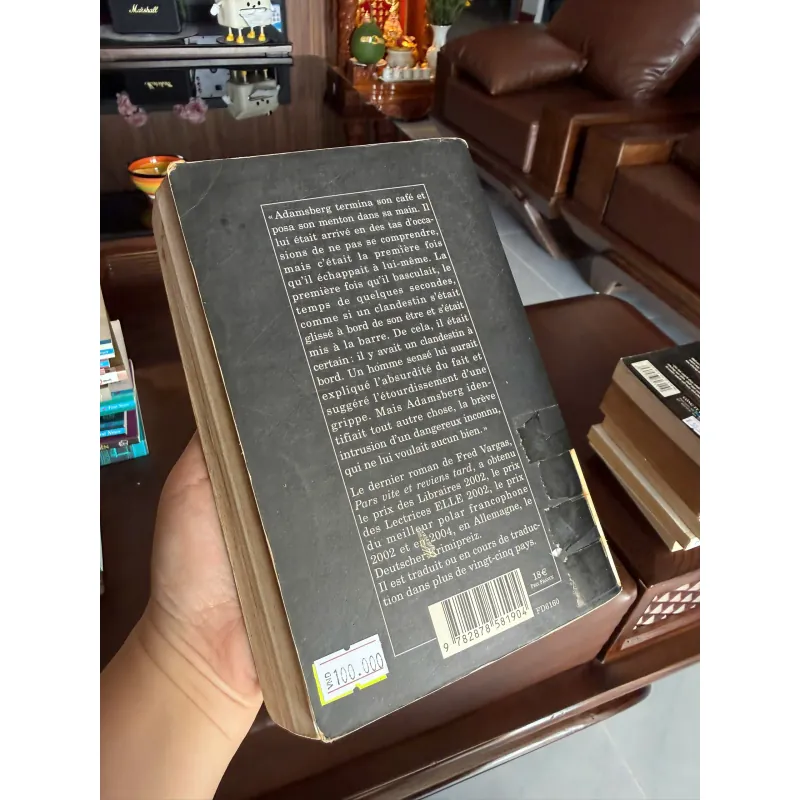 Sous les vents de Neptune – Fred Vargas | Tiểu thuyết trinh thám Pháp (bản gốc)- K2 996697