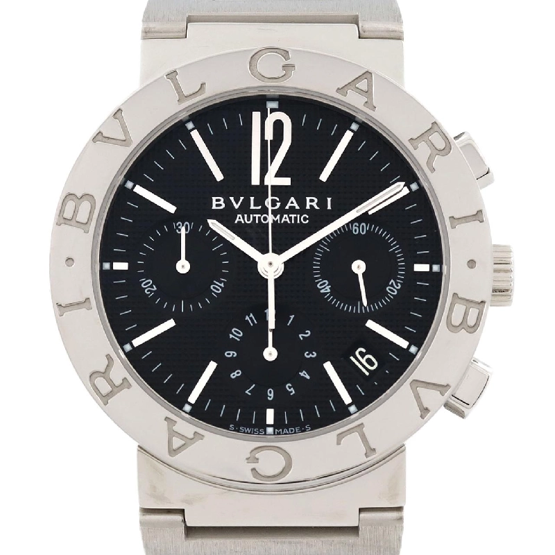 Bulgari Bulgari Bulgari Chronograph BB38SSCH/BB38BSSDCH/AT SS tự động - Hàng hiệu chính hãng 883572