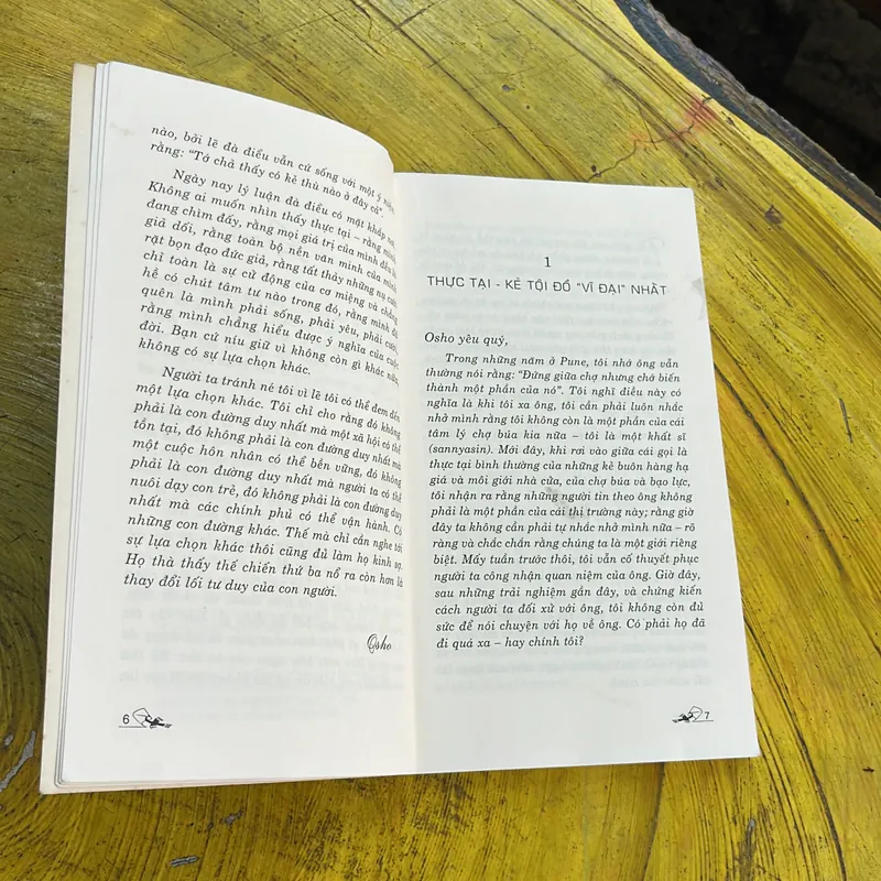 NGHỆ THUẬT CÂN BẰNG SỰ SỐNG VÀ CÁI CHẾT-THỰC TẠI KẺ TỘI ĐỒ VĨ ĐẠI NHẤT -COMBO OSHO 673757