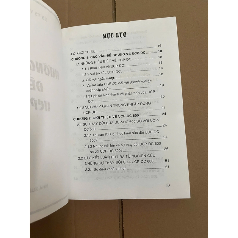 Hướng dẫn đọc để hiểu UCP-DC 600 508749