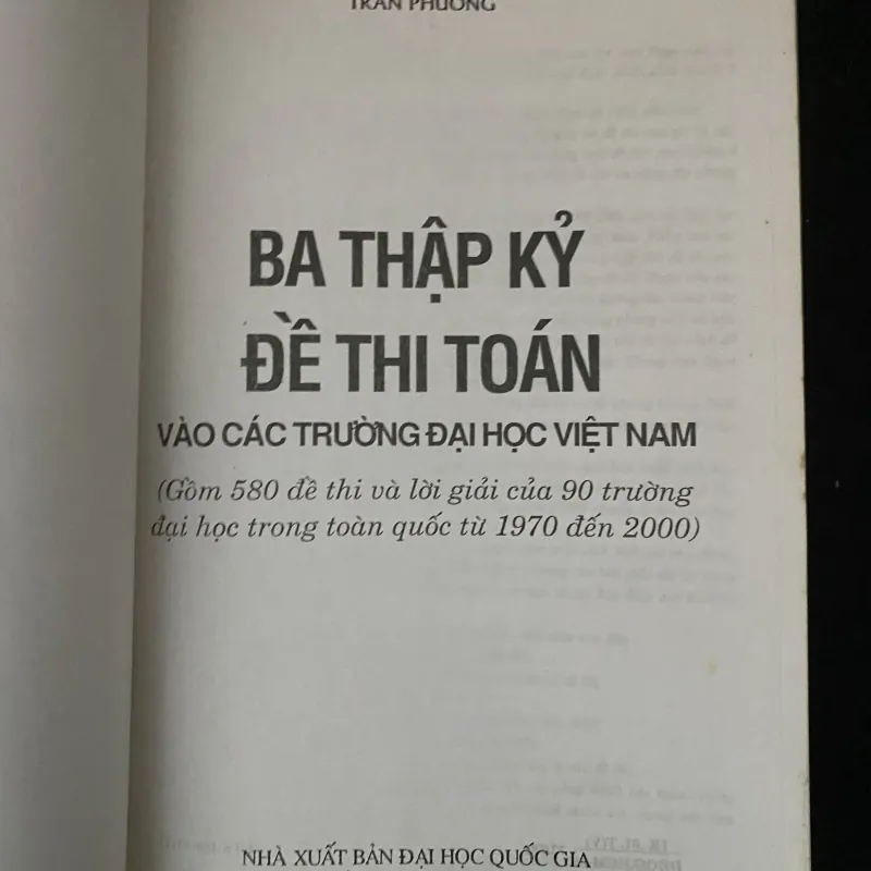 Ba thập kỷ đề thi toán vào các trường Hb88 com tải ứng dụng Việt Nam (1970-2000) 1029483