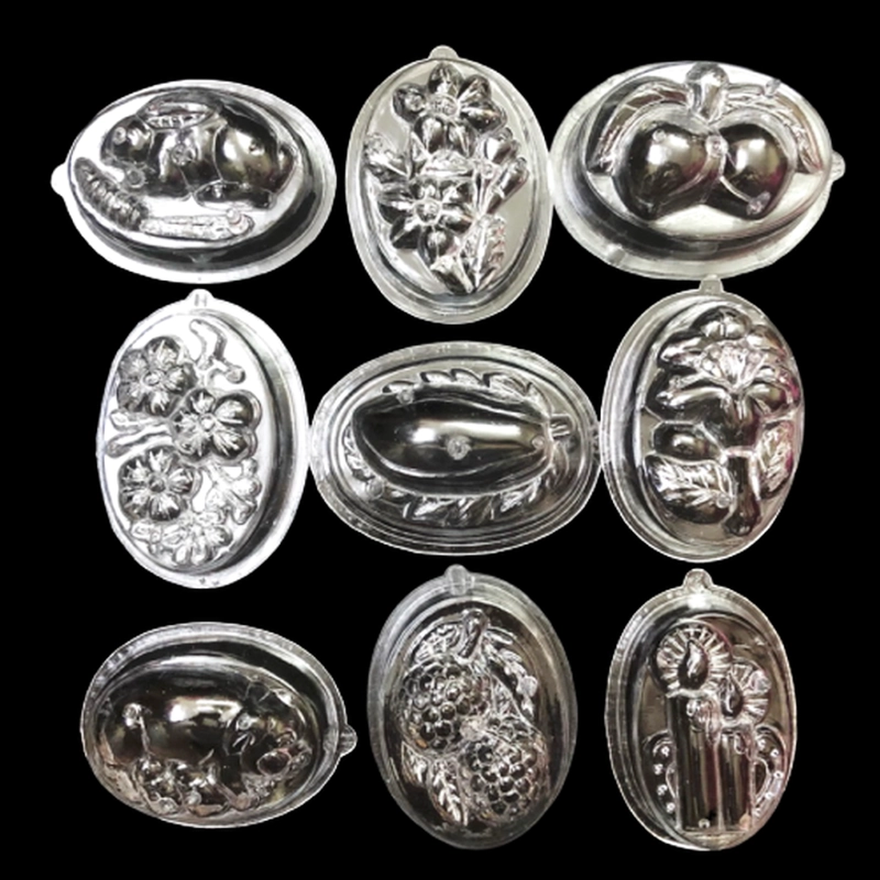 Bộ 10 khuôn rau câu sinh nhật – Loại 8 cm - Mã số 1261 341666