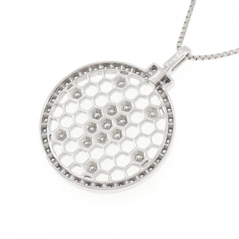 K18WG Dây chuyền kim cương 0.59CT - Hàng hiệu Chính hãng 847211