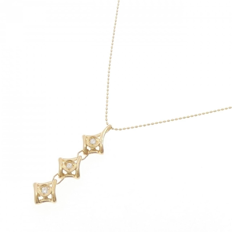 K18YG Dây chuyền kim cương 0.1CT - Hàng hiệu Chính hãng 864017