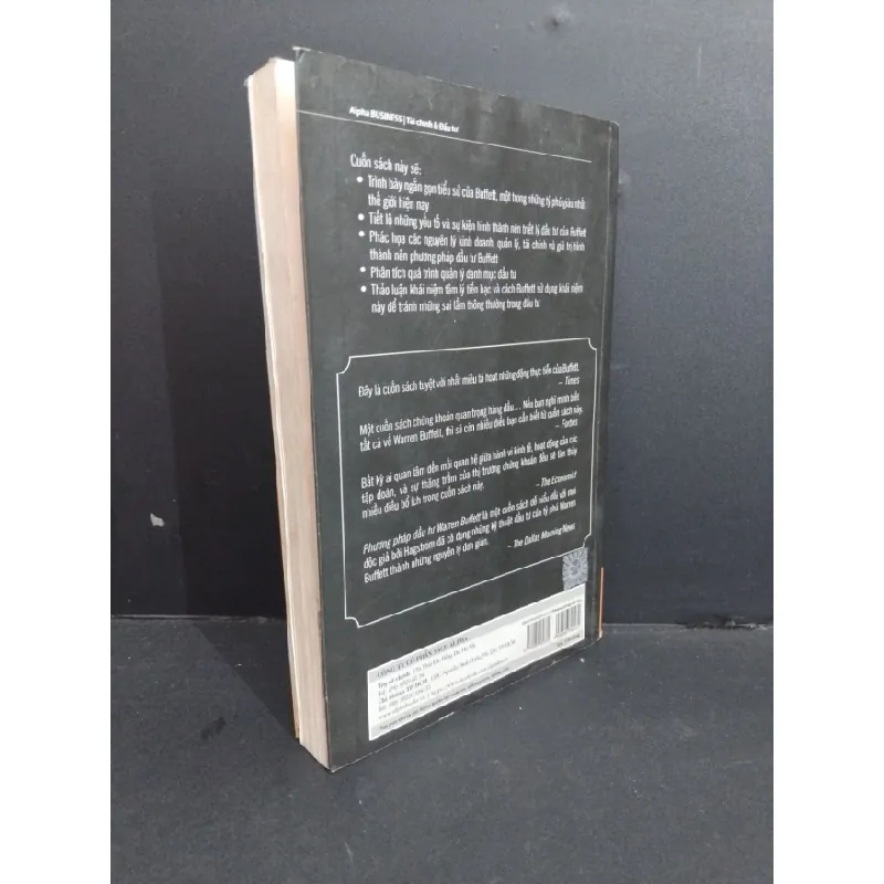 [Phiên Chợ Sách Cũ] Phương pháp đầu tư Warren Buffett mới2016 2303 429678