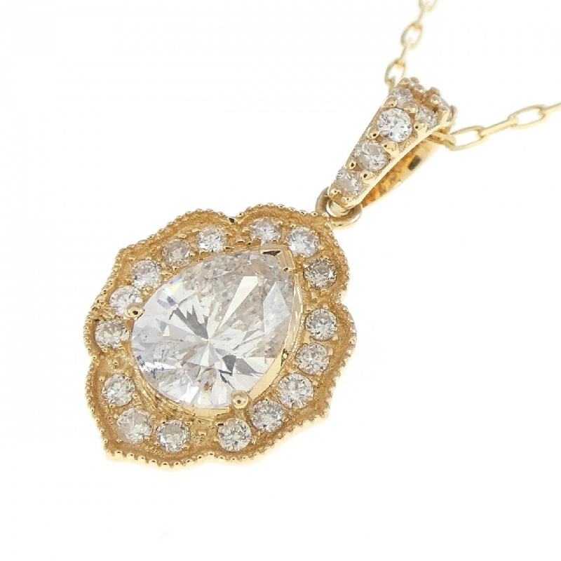 Dây chuyền kim cương K18YG 0.68CT - Hàng hiệu Chính hãng 861083