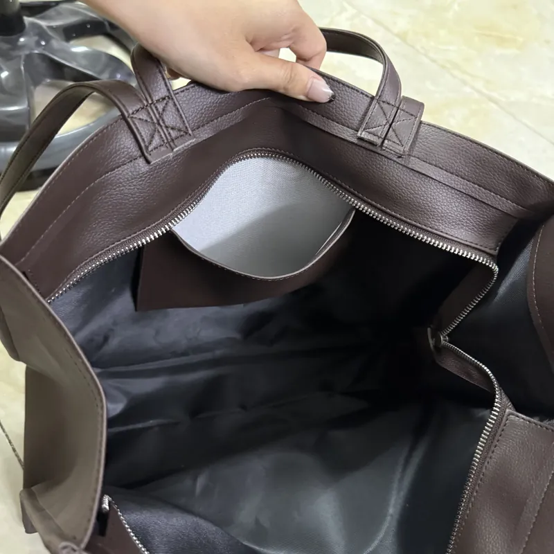 Túi Tote OUI Nâu Choco Siêu to Đựng vừa laptop 717758