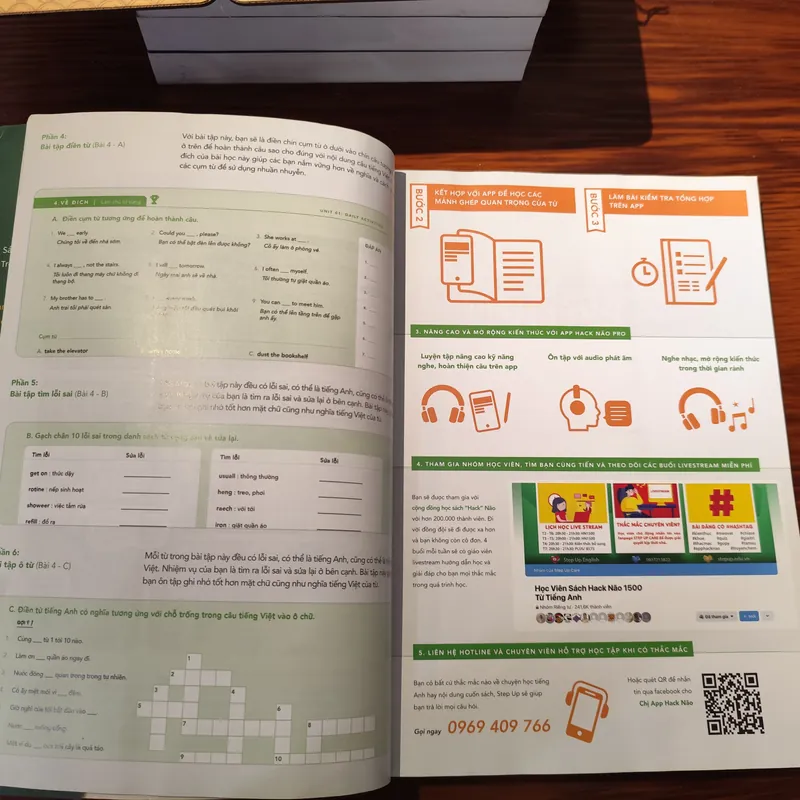 Combo 2 cuốn Hack Não Tiếng Anh 570125