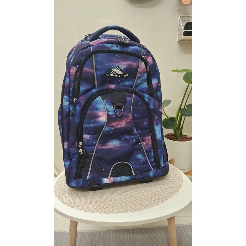 Thanh lí Balo có bánh xe xe và tay kéo hiệu High siera 681424