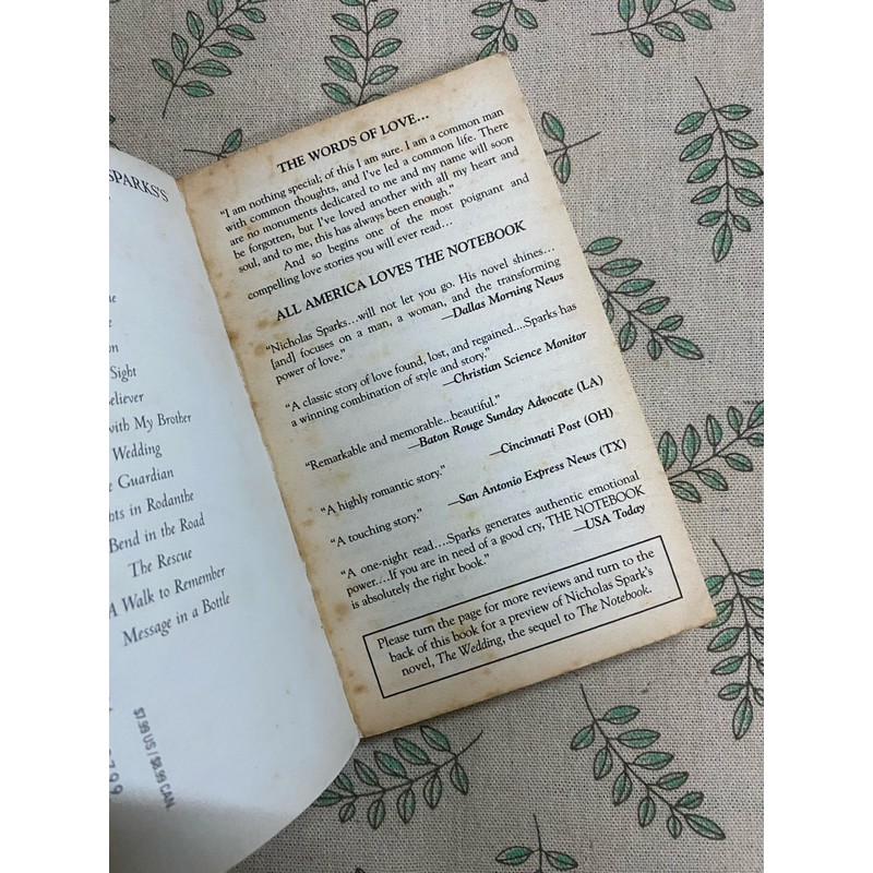 The Notebook - Nicholas Sparks 148712