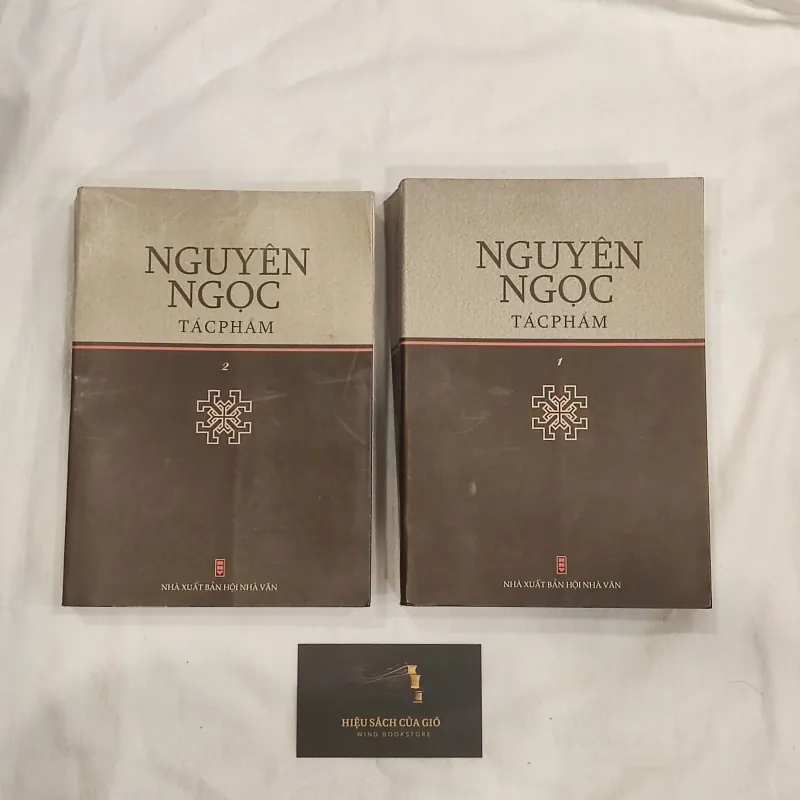 (Chữ ký tặng của Trung Trung Đỉnh) Nguyên Ngọc tác phẩm (Tập1,2) 752635