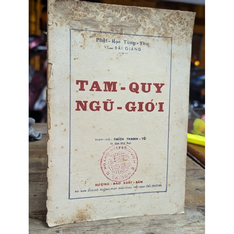 TAM QUY NGŨ GIỚI - THÍCH THANH TỪ 278860