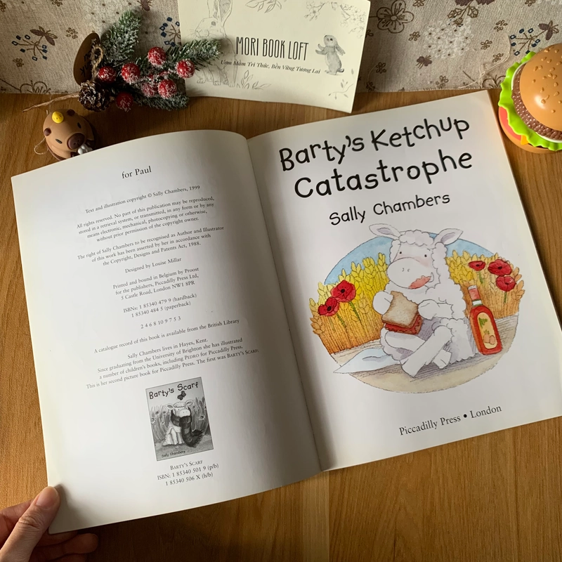 Sách tranh Barty's Ketchup Catastrophe, Used, Picture Book For Kids 444073