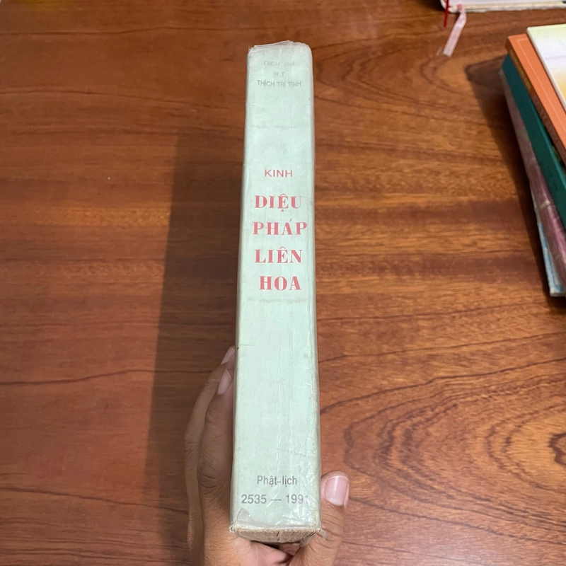 II Tựa sách: Kinh Diệu Pháp Liên Hoa (Trọn Bộ) - HT. Thích Trí Tịnh - PL. 2535. 1991 493428