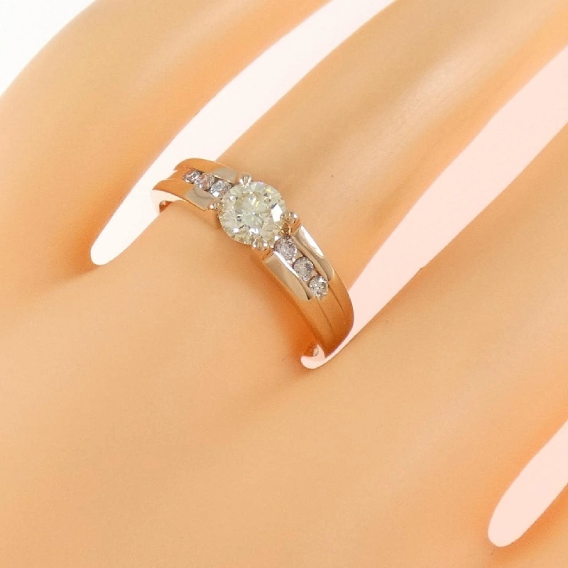 Nhẫn kim cương K18PG 0.591CT 666301