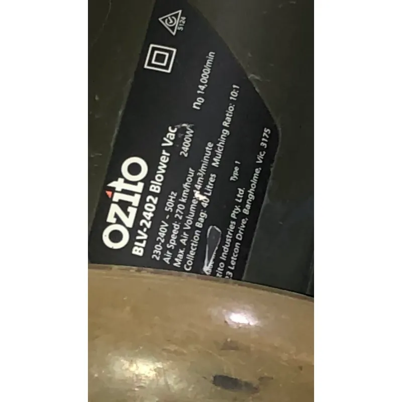 Máy Thổi lá/Hút Ozito 796318