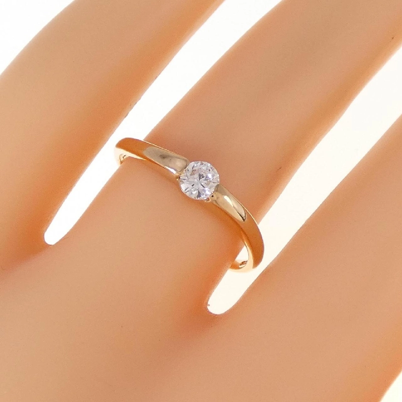 Nhẫn kim cương K18PG 0.20CT 673561