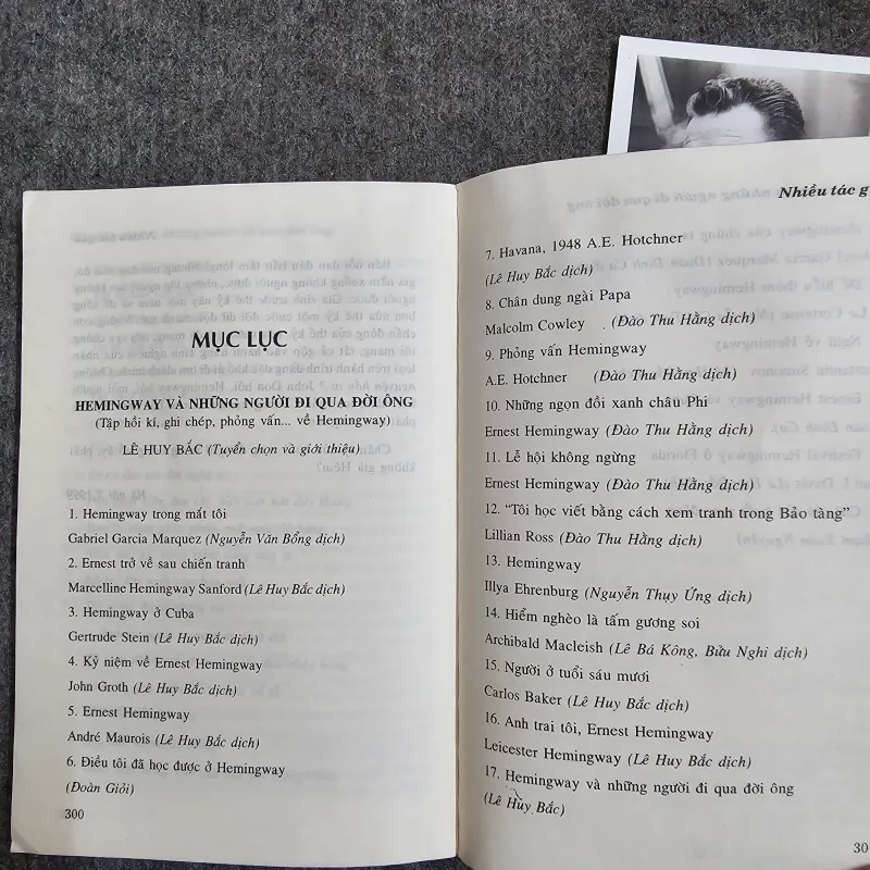 Hemingway và những người đi qua đời ông 1004980